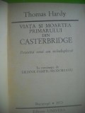 HOPCT PRIMARUL DIN CASTERBRIDGE /THOMAS HARDY- UNIVERS 1973 -350 PAGINI -LEGATA