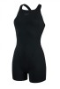 Costum baie dama Speedo Eco Endurance+ Legsuit, negru, marimea 46 (outlet) - rezistent clor, uscare rapida, material reciclat