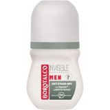 Deodorant Roll-on Antiperspirant Borotalco Men Invisible, 50 ml