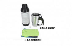 Kit complet restaurare faruri cu polimer profesional Cana 220V ? ALM foto