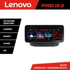Navigatie Hyundai Genesis Lenovo PRO 4+64 12.3 inch qled android 4G DSP gps internet Kit-GENESYS CarStore Technology