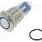 Intrerupator anti-vandalism, ON-(ON), &Oslash;16.2mm, BULGIN, MP0045/1E2BL220S