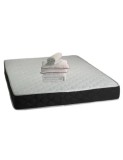 Set Saltea cu arcuri, Superortopedica Luna 180x200x20 cm, plasa de arcuri Bonell, sistem de aerisire perimetral, Saltsib plus 2 perne matlasate 50x70c, SuperOrtopedice, 180x200