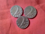 3 Monede 2 grosi Austria 1925 , 1926 si 1936 , cupru , cal. f. buna, Europa