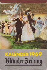 K675 Calendar 1969 Timisoara Neue Banater Zeitung foto