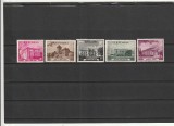 ROMANIA 1955 LP 388 MUZEE DIN BUCURESTI SERIE NESTAMPILATA