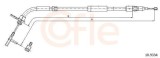 Cablu frana de parcare Mercedes A-Class, B Class Sports Motor A 150, A 160, A 160 CDI, A 170, parte montare spate, dreapta, lungime 1215/1065 mm, OE