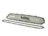 Set lama de ghidaj si 2 lanturi pentru drujba Partner, 14&quot;, 3 / 8&quot;, 52 T, Keltin K02412