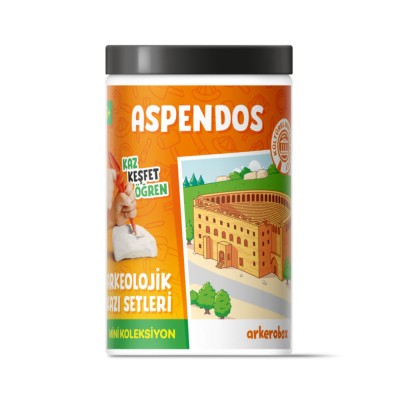 Arkerobox - Mini set arheologic educational si puzzle 3D, Aspendos foto