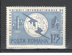 Romania.1965 100 ani UIT YR.331