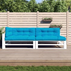 vidaXL Perne de paleți, 5 buc., albastru, material textil foto