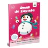 Omul de zapada, Carte de colorat cu abtibilduri, Activitatile mele de Craciun, Gama