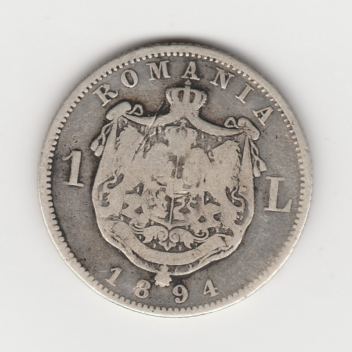 * Moneda 1 leu 1894