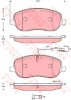 Set placute frana,frana disc FIAT CROMA (194) (2005 - 2016) TRW GDB1636