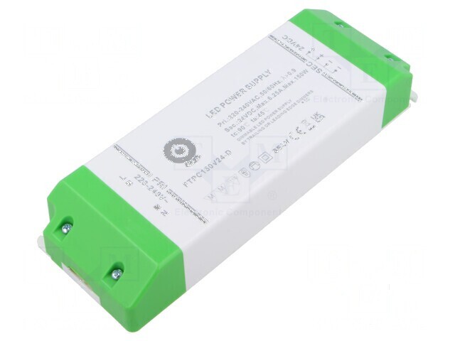 Alimentator LED 150W 24VDC 6,25A 180&divide;264VAC OUT: 1