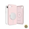 Husa iPhone 16e Tech-Protect Liquid Silicone Roz MagSafe. Protectie Socuri, Zgarieturi. Compatibil Wireless Charging