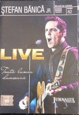 CD Stefan Banica Live Toata lumea danseaza colectia Jurnalul National nr. 82