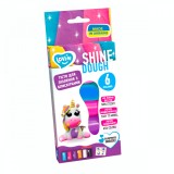 Set plastilina Lovin Shine Dough, 6 x15g, Oktoclay