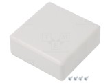 Carcasă universală SUPERTRONIC ABS gri 71x71x27mm PP115G-S