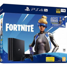 Consola SONY Playstation 4 Pro (PS4 Pro) 1TB, Jet Black Fortnite Neo Versa Bundle Resigilata foto