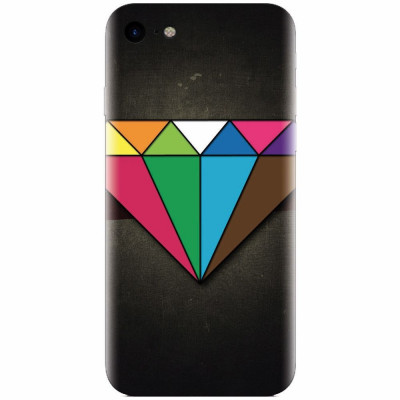 Husa silicon pentru Apple Iphone 6 Plus, Colorful Diamond foto