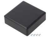 Carcasă Universală ABS Neagră 71x71x21mm