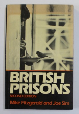BRITISH PRISONS by MIKE FITZGERALD and JOE SIM , 1982 , PREZINTA URME DE UZURA foto