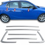 Set de 6 chedere cromate geamuri/usi pentru Opel Corsa F din 2019