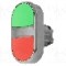 Intrerupator dublu, 22mm, seria SIRIUS ACT, IP67, SIEMENS - 3SU1050-3AB42-0AA0