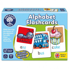 Joc Educativ in Limba Engleza Orchard Toys Alphabet Flashcards foto