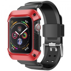 Husa OEM Tough pentru Apple Watch 40mm Series, Rosie foto