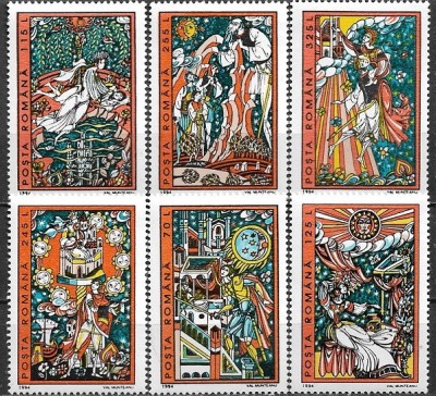 C2910 - Romania 1994 - Basme 6v.neuzate,stare perfecta foto