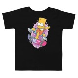 Tricou barbati, negru, tematica The Simpsons, marimea M