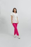 Bluză medicală Irina M 270 - Roz fuchsia