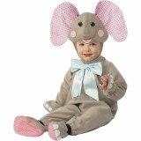 Costum de carnaval - Elefantul Elly 6-12 luni, Rubies