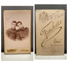 CDV Atelier Romania Iasi Jassy Jasy Fanchette - Doi baieti in uniforma