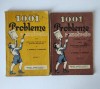 Lot 2 cărți vechi probleme matematică, 1944