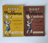 Lot de 2 culegeri vechi de probleme de matematică, 1944