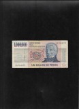 Rar! Argentina 1000000 1.000.000 pesos 1981(83) seria24700887