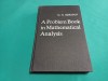A PROBLEM BOOK IN MATHEMATICAL ANALYSIS / G.N. BERMAN / 1977 *14