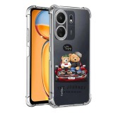 Husa antisoc personalizata pentru xiaomi redmi 13c 4g, airbag let&#039;s enjoy, clear