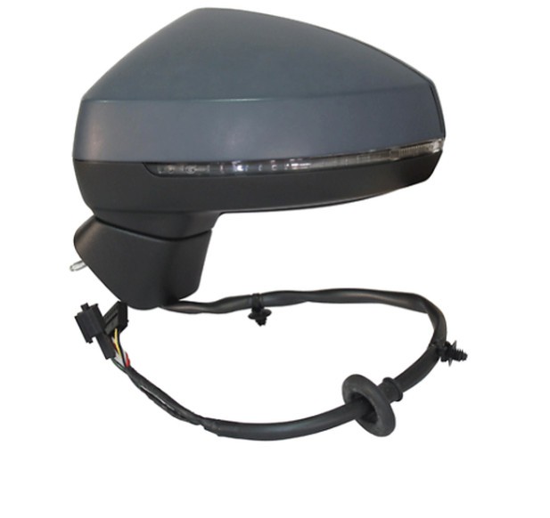 Oglinda exterioara Audi A3, 06.2012-, A3, 05.2016-, Stanga, Sedan, reglare electrica; grunduit; incalzita; geam asferic; cromat; 8 pini, View Max