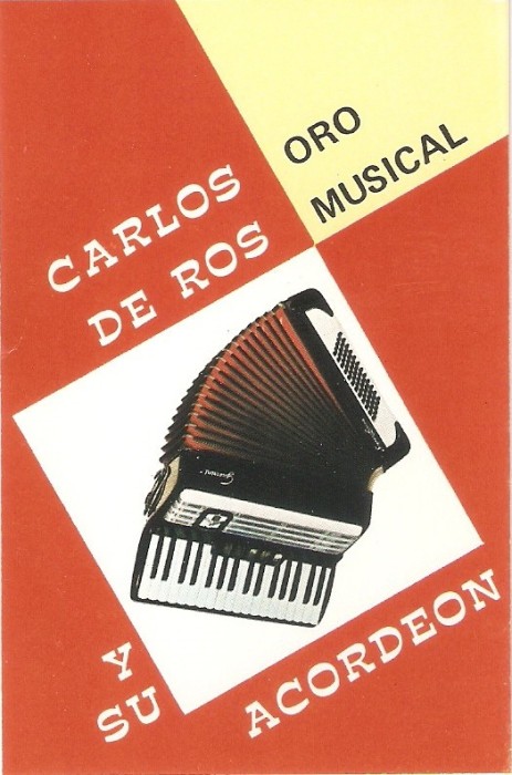Caseta Carlos De Ros &lrm;&ndash; Oro Musical, originala