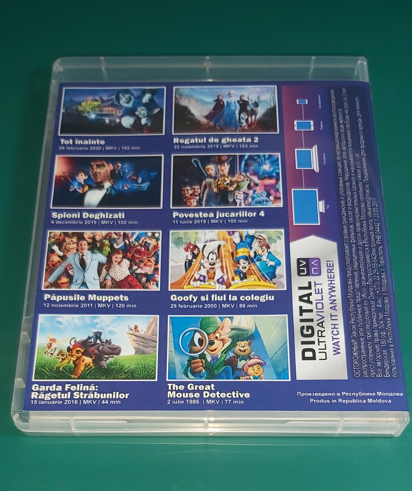 Colectie Disney - Volumul 16 - Stick - 8 Filme - dublate in limba romana,  Alte tipuri suport | Okazii.ro