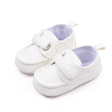Cumpara ieftin Pantofiori albi pentru baietei - Ken (Marime Disponibila: 6-9 luni (Marimea 19