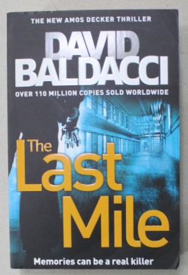 THE LAST MILE by DAVID BALDACCI , 2016 foto