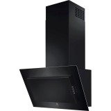 Hota incorporabila decorativa Electrolux LFV326K, Putere de absorbtie 600 mc/h, Filtru de carbon inclus, 1 motor, 60 cm, Negru
