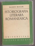 bnk ant Marin Bucur - Istoriografia literara romanesca