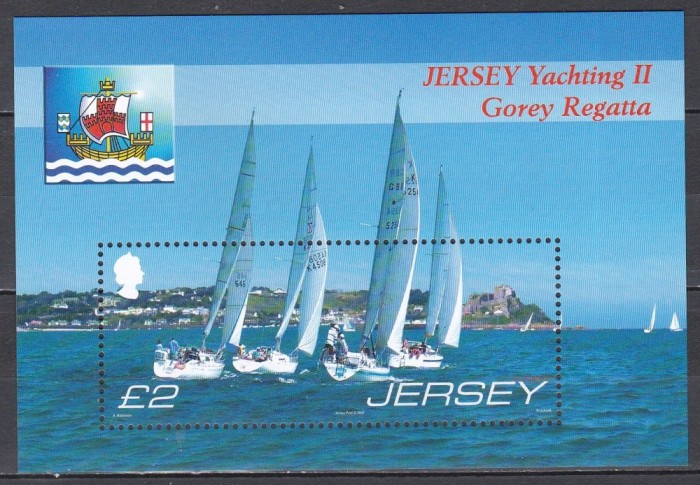 Jersey 2007 - Iahting - Regata Gorey, Colita, MNH
