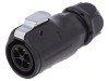 Mufă Circulară 5 Pin Aurită 12A 20mm